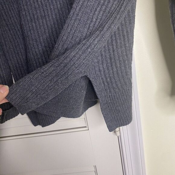 Banana Republic Factory Sweater Womens SZ Medium Wool Blend Ribbed Mock Neck - Picture 5 of 7